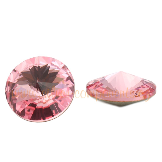 Swarovski Rivoli 1122 SS29 - Light Rose F